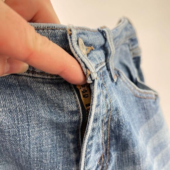 Levi’s Blue Zip-fly button Straight leg 505 Jeans Size 8 - Picture 10 of 10